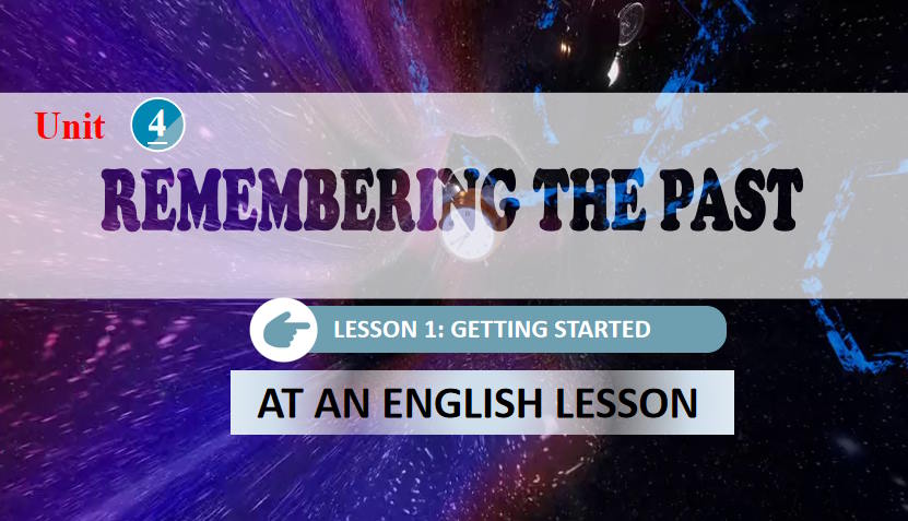 Giáo án Tiếng Anh 9 Unit 4 Getting Started