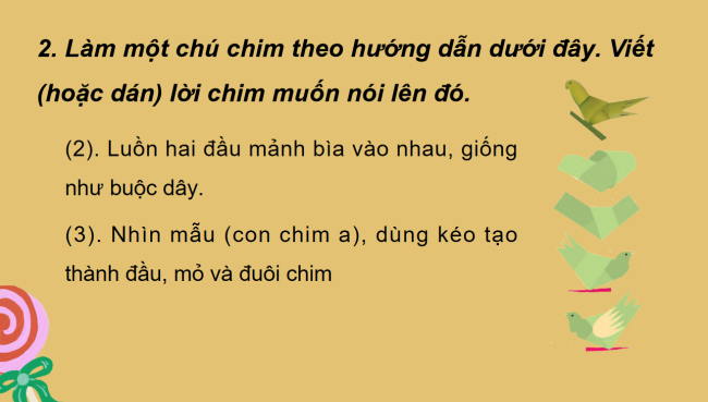 PowerPoint Tiếng Việt 2 Bài 24: Thông điệp từ loài chim