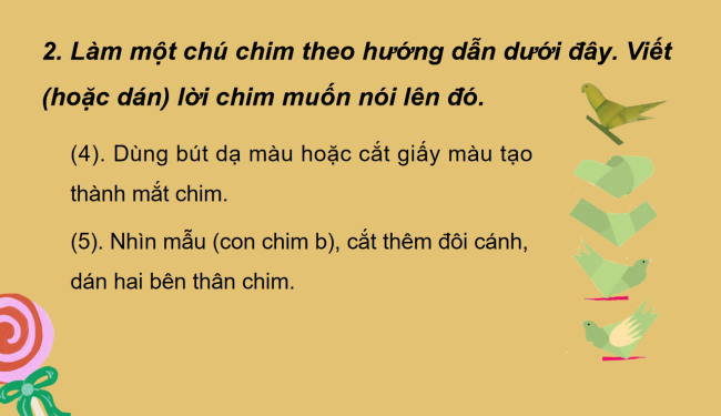 PowerPoint Tiếng Việt 2 Bài 24: Thông điệp từ loài chim