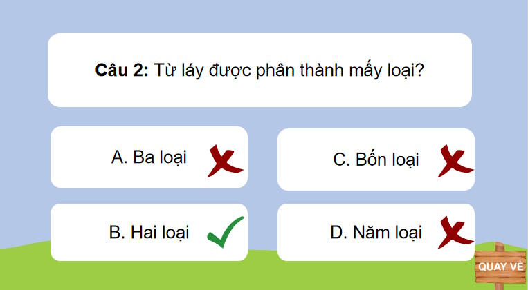 Game khởi động Ngữ văn 7: Thực hành tiếng Việt trang 17