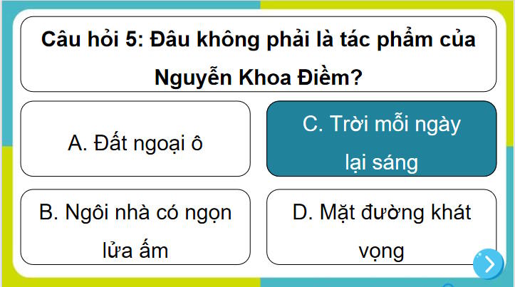 Game khởi động Ngữ văn 7: Đồng dao mùa xuân