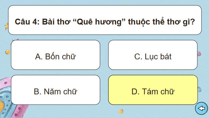 Ngữ văn 7: Quê hương