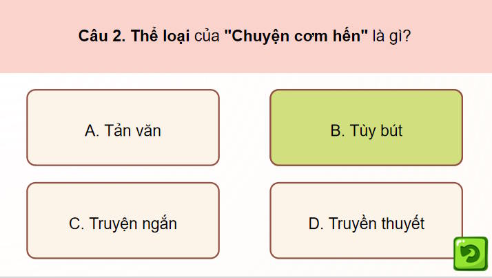 Ngữ văn 7: Chuyện cơm hến