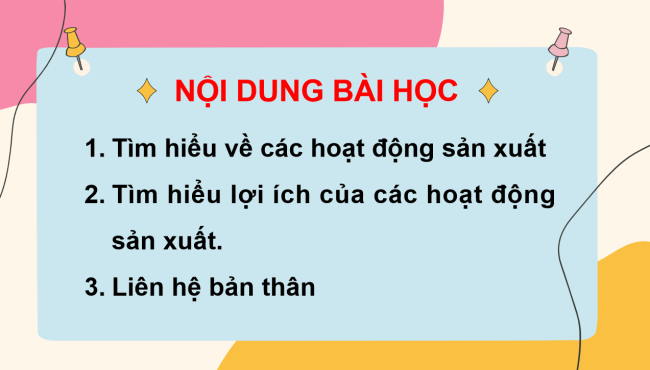 PowerPoint Tự nhiên và xã hội 3 Bài 11: Hoạt động sản xuất ở địa phương em