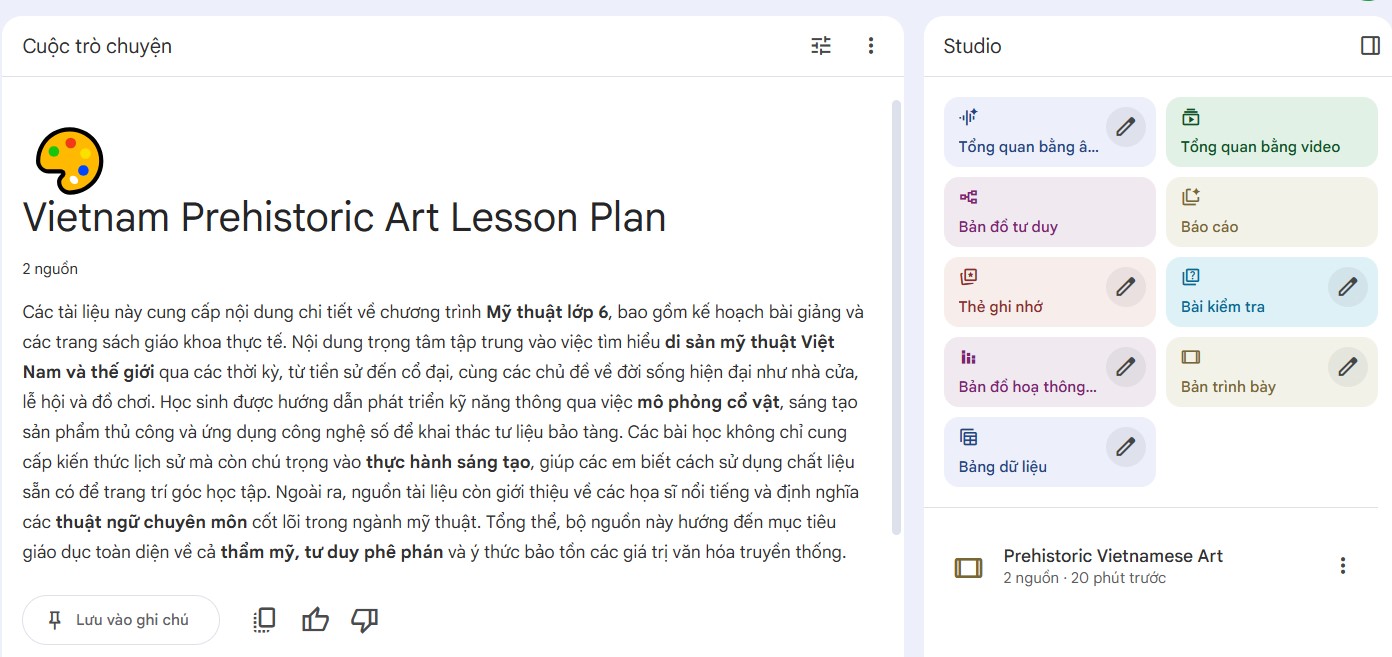 Tạo slide bằng NotebookLM và Canva