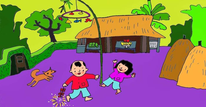 Sự tích cây nêu ngày Tết