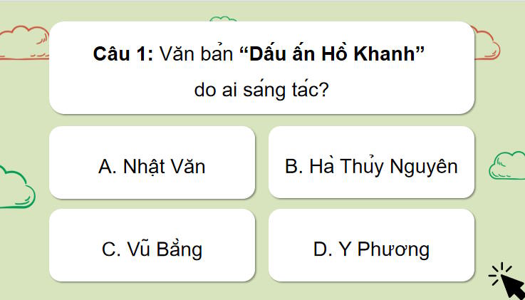 Ngữ văn 7 Bài 7: Dấu ấn Hồ Khanh
