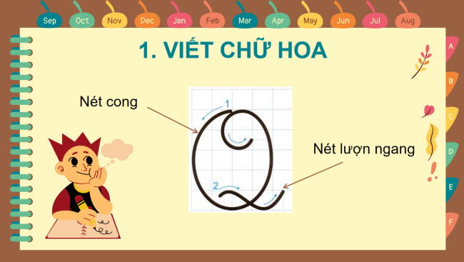 PowerPoint Tiếng Việt 2 Bài 1: Chữ hoa Q