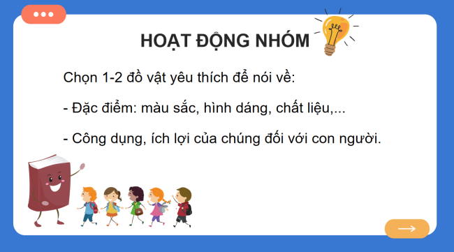 PowerPoint Tiếng Việt 2 Bài 2: Viết đoạn văn tả một đồ vật. Đọc mở rộng