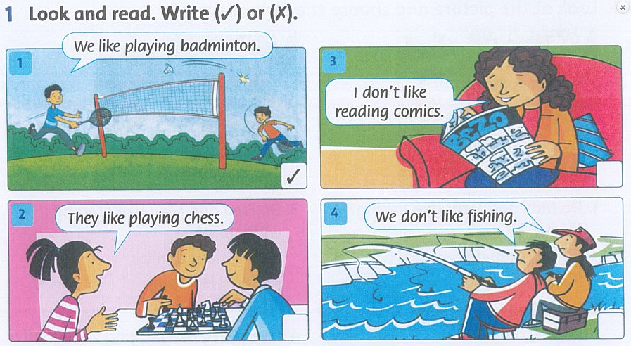 SBT Family and Friends 4 Unit 10 Lesson 2 minh họa 1