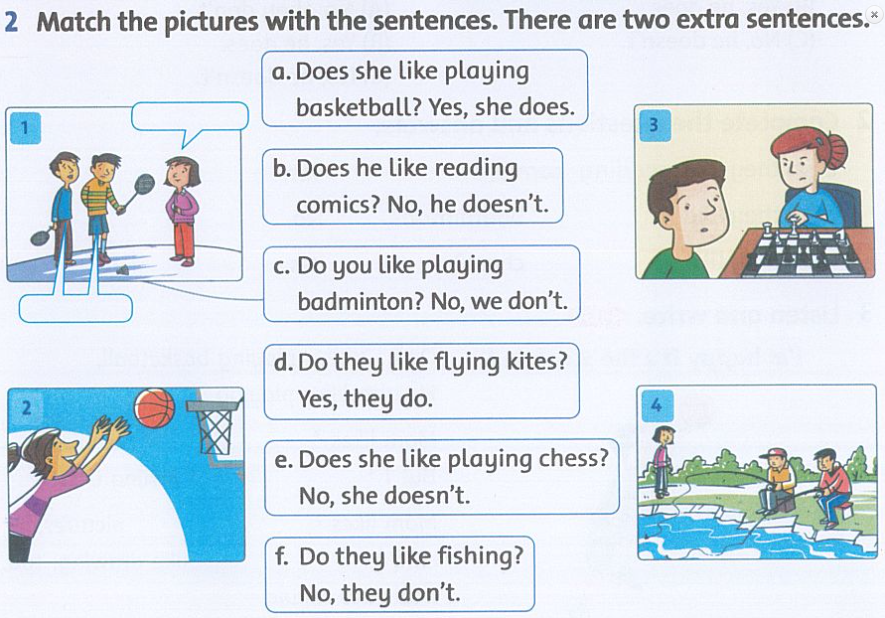 SBT Family and Friends 4 Unit 10 Lesson 2 minh họa 3