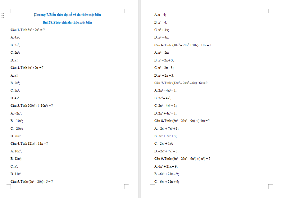 Trò chơi khởi động Toán 7 Bài 28: Tỉ lệ thức
