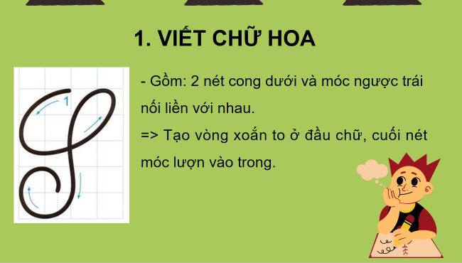 PowerPoint Tiếng Việt 2 Bài 5: Chữ hoa S