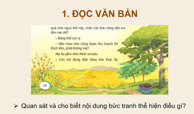 PowerPoint Tiếng Việt 2 Bài 6: Mùa vàng