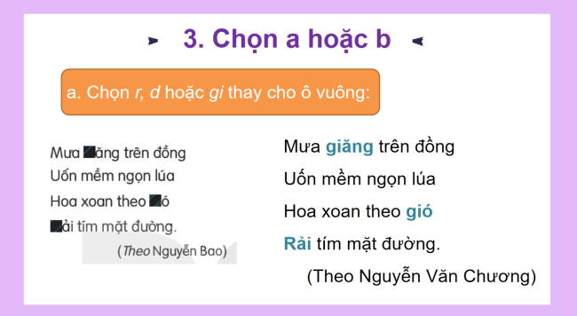 PowerPoint Tiếng Việt 2 Bài 6: Nghe - viết Mùa vàng