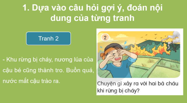 PowerPoint Tiếng Việt 2 Bài 7: Kể chuyện Sự tích cây khoai lang
