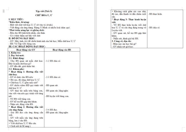 Giáo án Tiếng Việt 2 Bài 9: Kể chuyện Cảm ơn họa mi