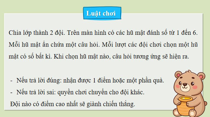 Trò chơi khởi động Toán 7 Bài 24: Biểu thức đại số