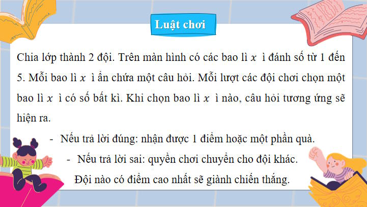 Trò chơi khởi động Toán 7 Bài 26: Phép cộng và phép trừ đa thức một biến