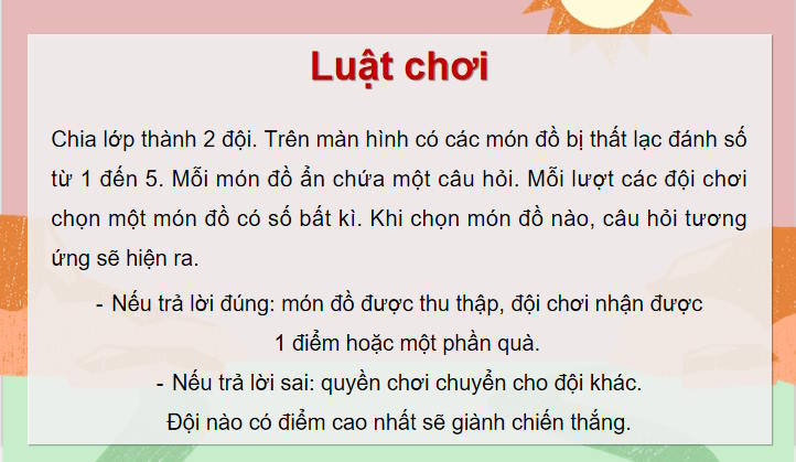 Trò chơi khởi động Toán 7 Bài 27: Phép nhân đa thức một biến