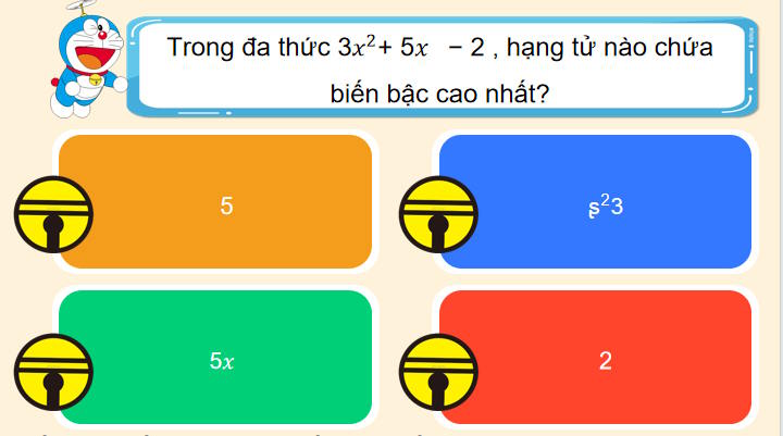 Trò chơi khởi động Toán 7 Luyện tập chung trang 44