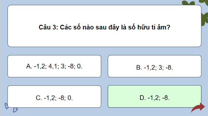 Toán 7 Bài 1: Tập hợp các số hữu tỉ
