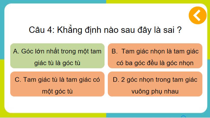 Toán 7 Bài 12: Tổng các góc trong một tam giác