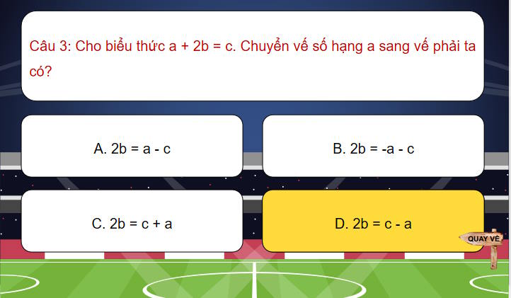 Toán 7 Bài 4: Thứ tự thực hiện các phép tính Quy tắc chuyển vế
