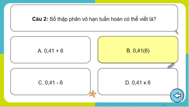Toán 7 Bài 5: Làm quen với số thập phân vô hạn tuần hoàn