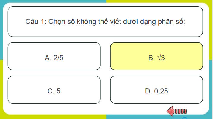 Toán 7 Bài 6: Số vô tỉ Căn bậc hai số học