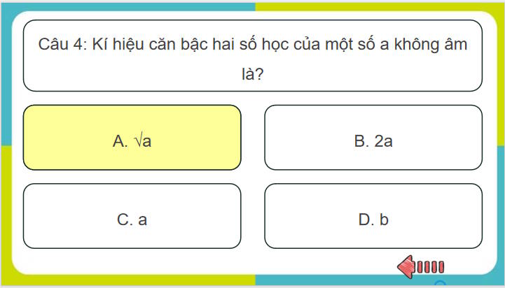 Toán 7 Bài 6: Số vô tỉ Căn bậc hai số học
