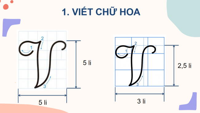 PowerPoint Tiếng Việt 2 Bài 11: Chữ hoa V