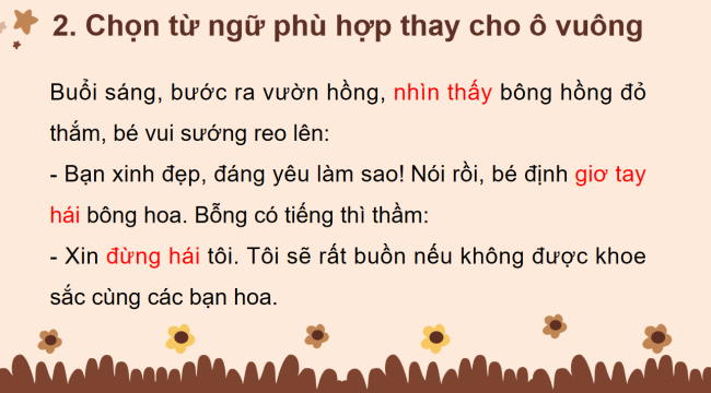 PowerPoint Tiếng Việt 2 Bài 14: Mở rộng vốn từ về bảo vệ môi trường. Dấu phẩy