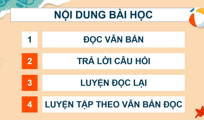 PowerPoint Tiếng Việt 2 Bài 15: Những con sao biển