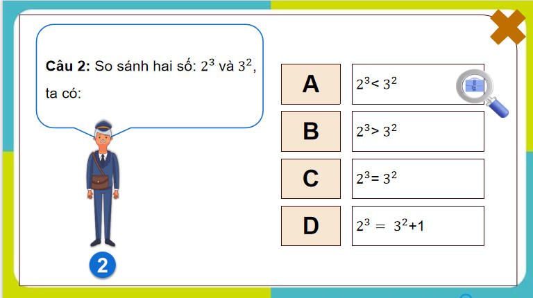 Trò chơi khởi động Toán 7 Bài tập cuối chương 1