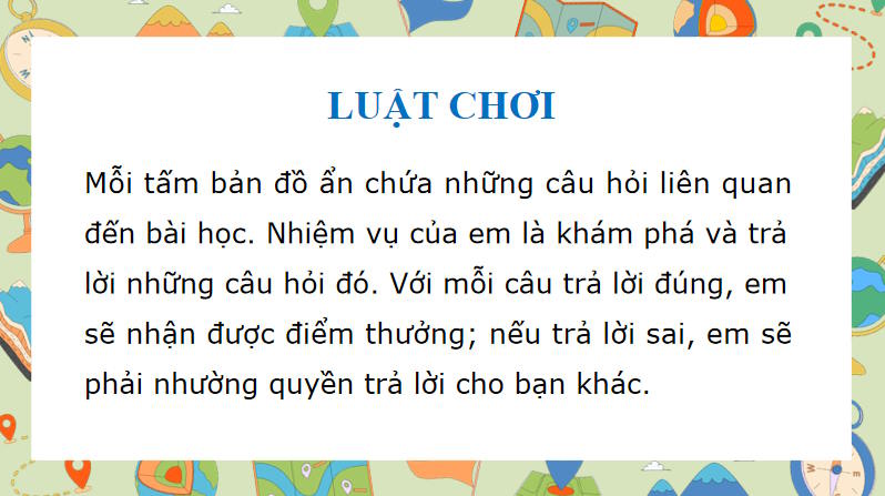 Trò chơi khởi động Toán 7 Bài tập cuối chương 2