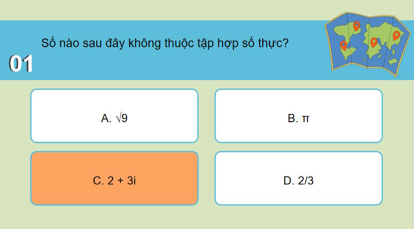 Trò chơi khởi động Toán 7 Bài tập cuối chương 2