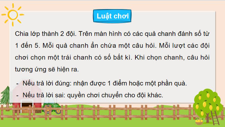 Trò chơi khởi động Toán 7 Bài tập cuối chương 3