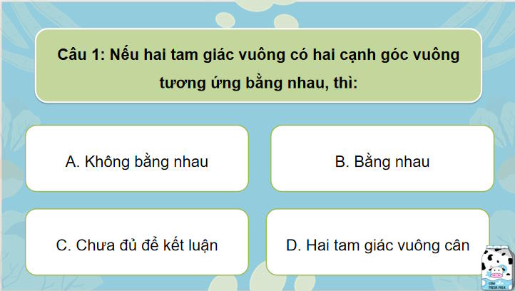 Trò chơi khởi động Toán 7 Luyện tập chung trang 85