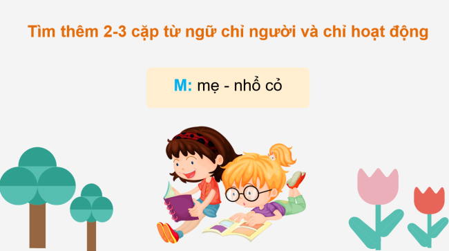 PowerPoint Tiếng Việt 2 Bài 1: Từ chỉ người, chỉ hoạt động. Dấu chấm than