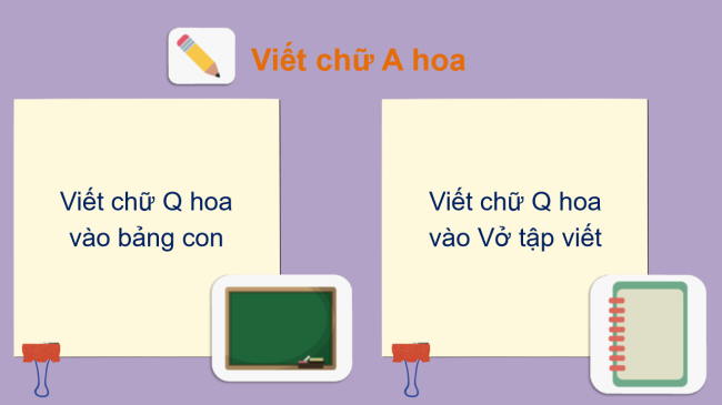 PowerPoint Tiếng Việt 2 Bài 1: Viết chữ hoa Q