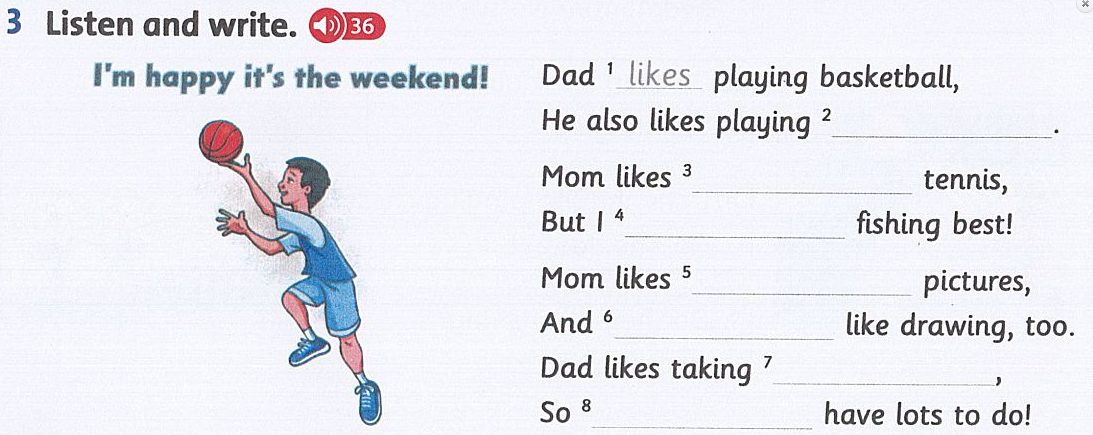 SBT Family and Friends 4 Unit 10 Lesson 3 minh họa 3