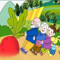 Truyện cổ tích: Nhổ củ cải