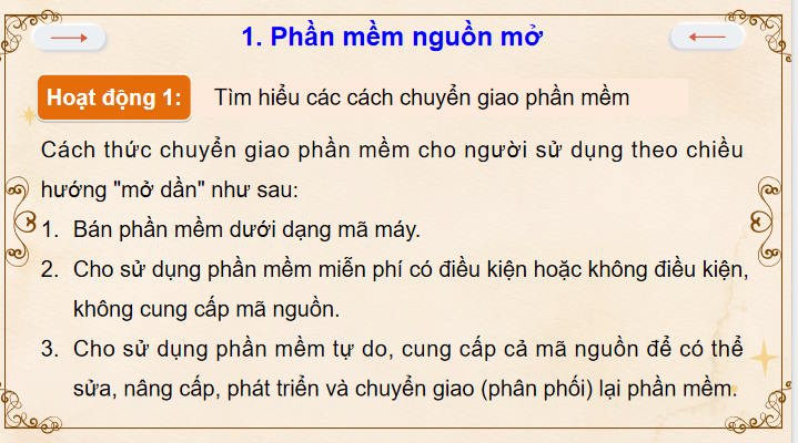 Giáo án PowerPoint Tin học 11 Bài 3