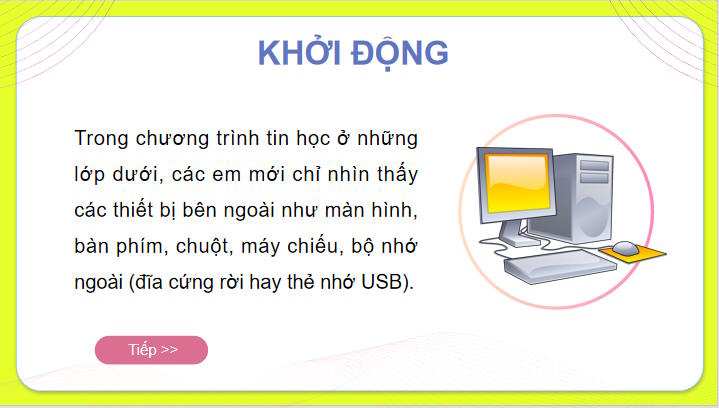 Giáo án PowerPoint Tin học 11 Bài 4