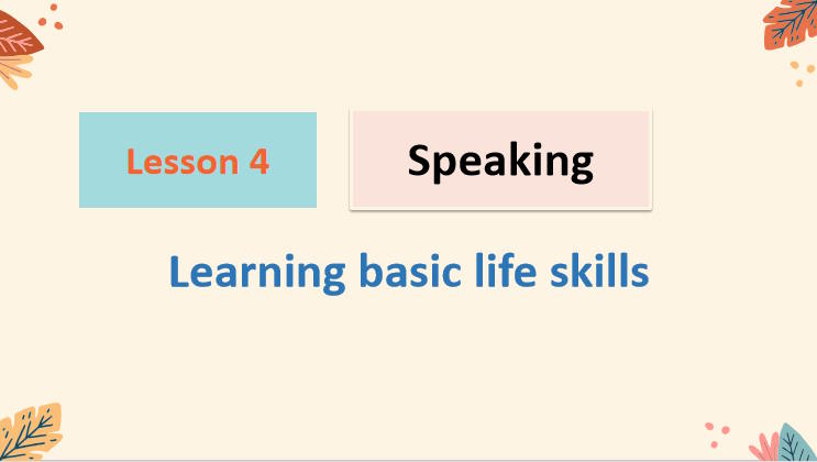 Tiếng Anh 11 Unit 8: Speaking