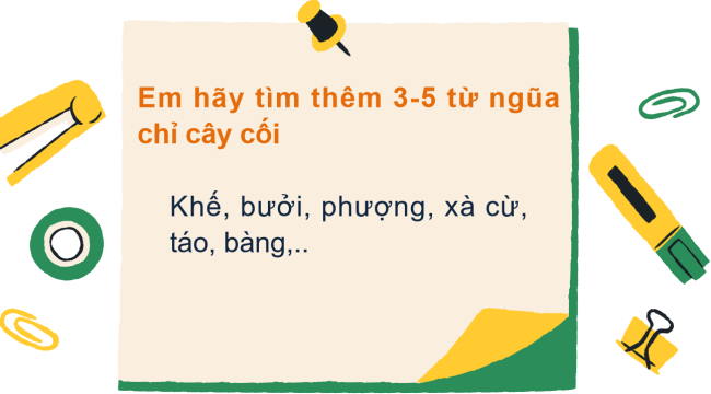 PowerPoint Tiếng Việt 2 Bài 3: Từ chỉ sự vật. Dấu phẩy