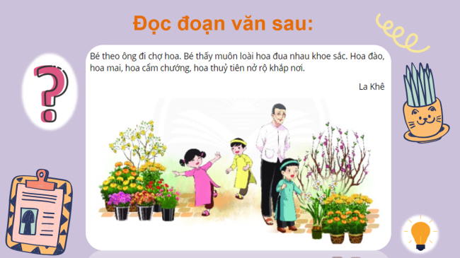 PowerPoint Tiếng Việt 2 Bài 3: Từ chỉ sự vật. Dấu phẩy