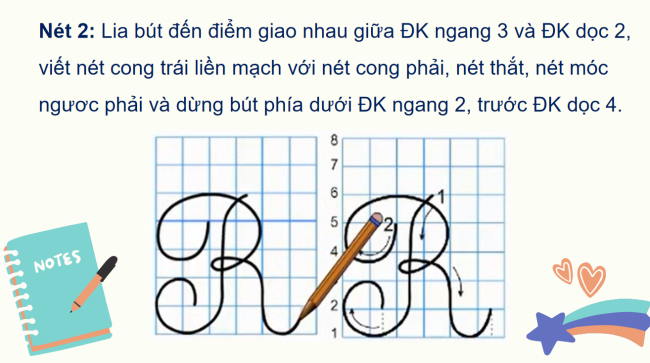 PowerPoint Tiếng Việt 2 Bài 3: Viết chữ hoa R