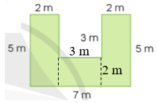 Toán lớp 5 Cánh diều Bài 57: Luyện tập về tính diện tích | Giải Toán lớp 5